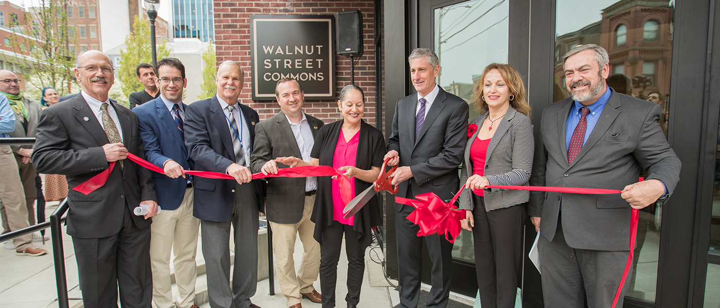 Walnut Street Commons Ribbon-Cutting Ceremony, Allentown, PA 