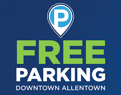 FREE PARKING DOWNTOWN ALLENTOWN