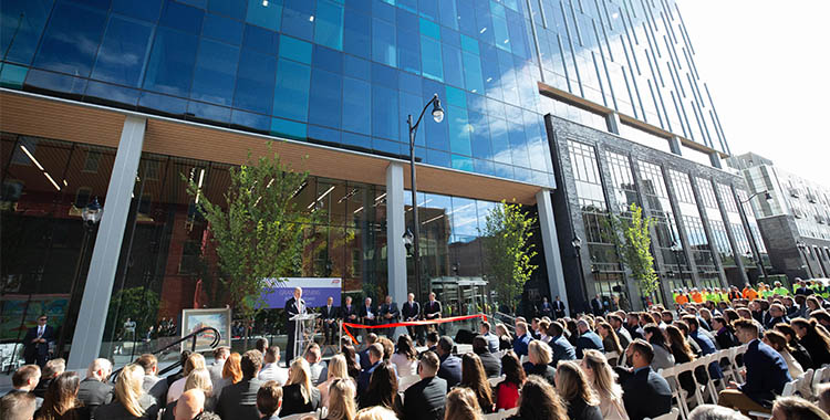 five city center ribbon cutting