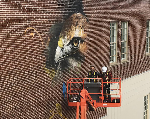 Mural on the Allentown ArtsWalk