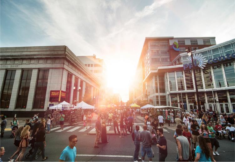 Downtown Allentown PPL Center 