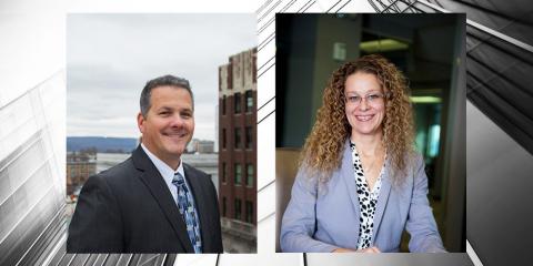 Jim Rosa and Megan Miller