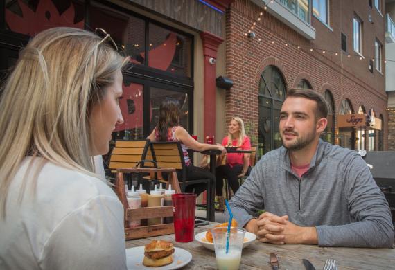 Downtown Allentown, PA Outdoor Restaurants